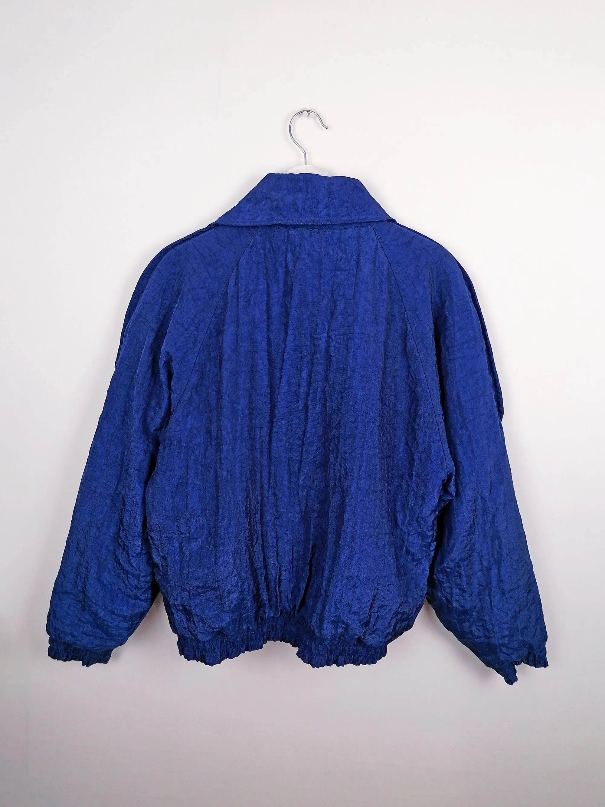 80's Oversized Puffy Jacket Electric Blue - size M