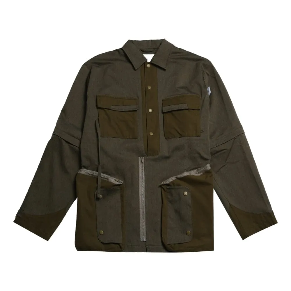 ARCHIVAL REINVENT ARC WORKER JACKET-BROWN