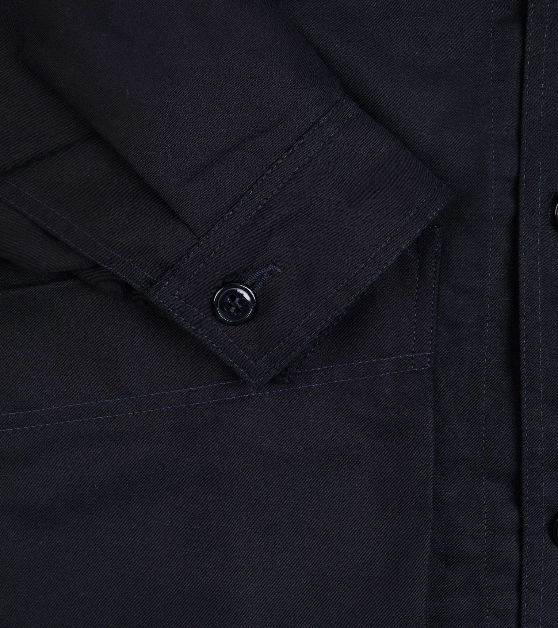 Arpenteur Cotton Linen ADN Jacket: Midnight