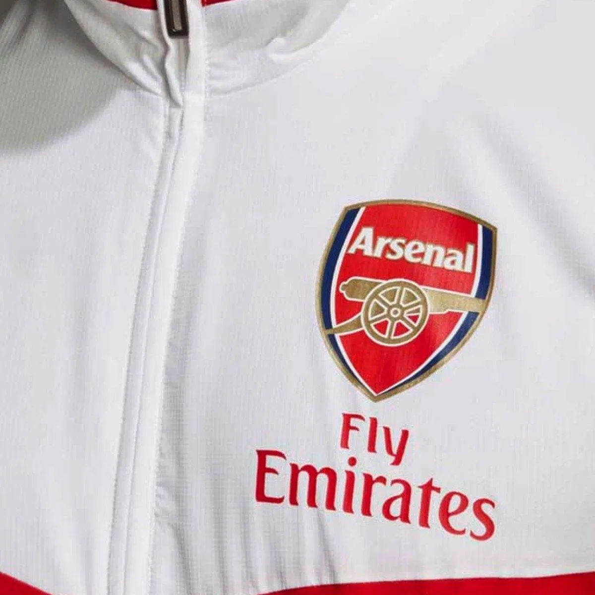 Arsenal presentation Soccer jacket white/navy 2020 - Adidas