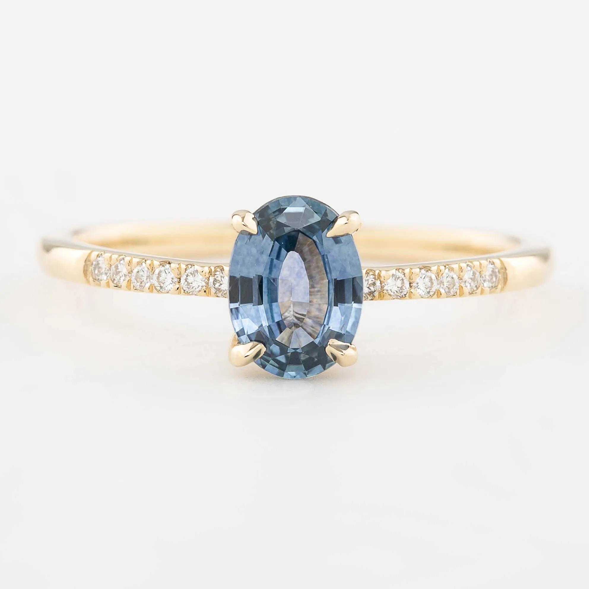 Audrey Ring - 1.25ct Blue Montana Sapphire (One of a kind)