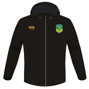 Australian Kangaroos ARL 2024 Men's Wet Weather Jacket Rugby League By Classic