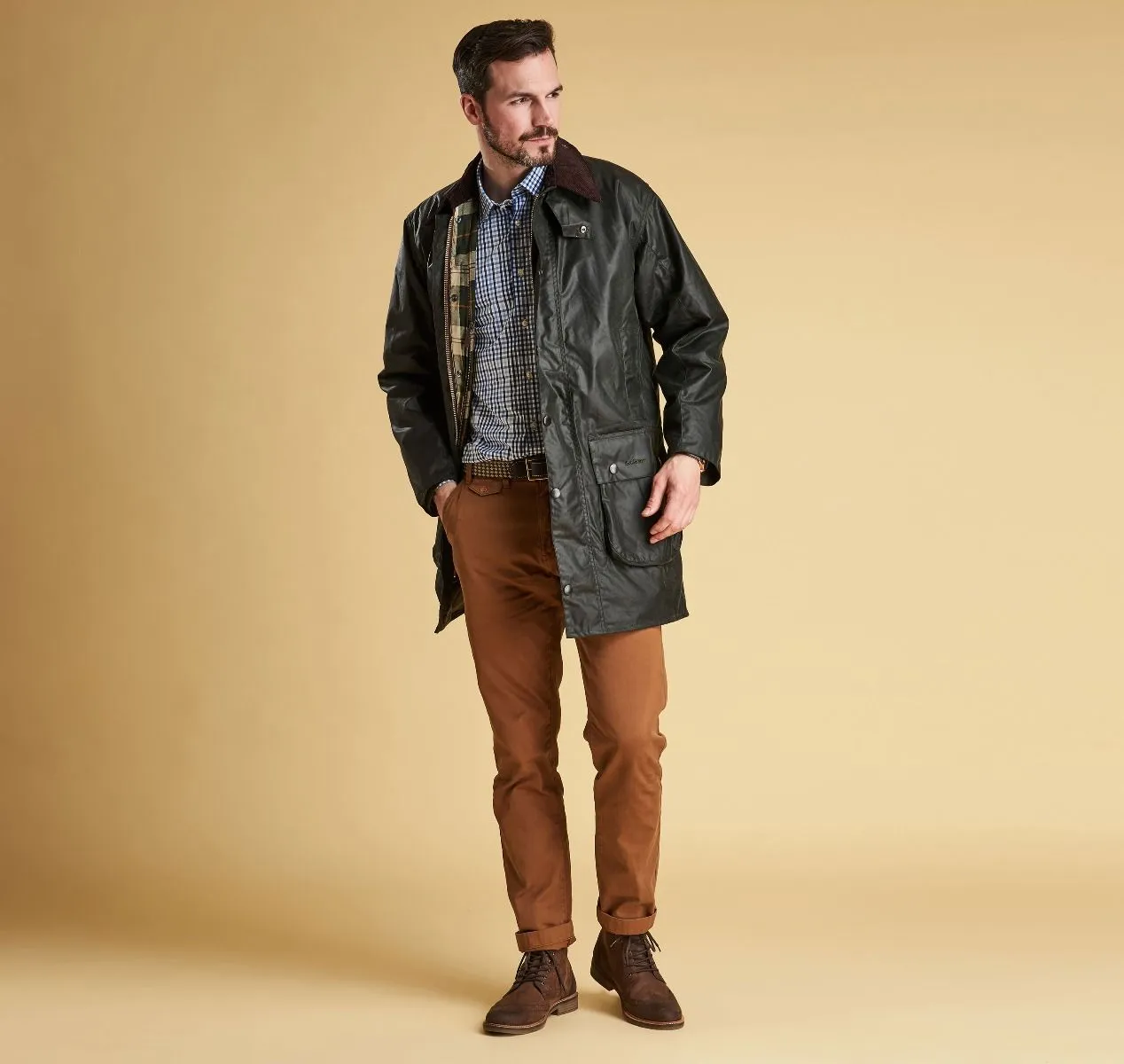 Barbour Border Wax Jacket