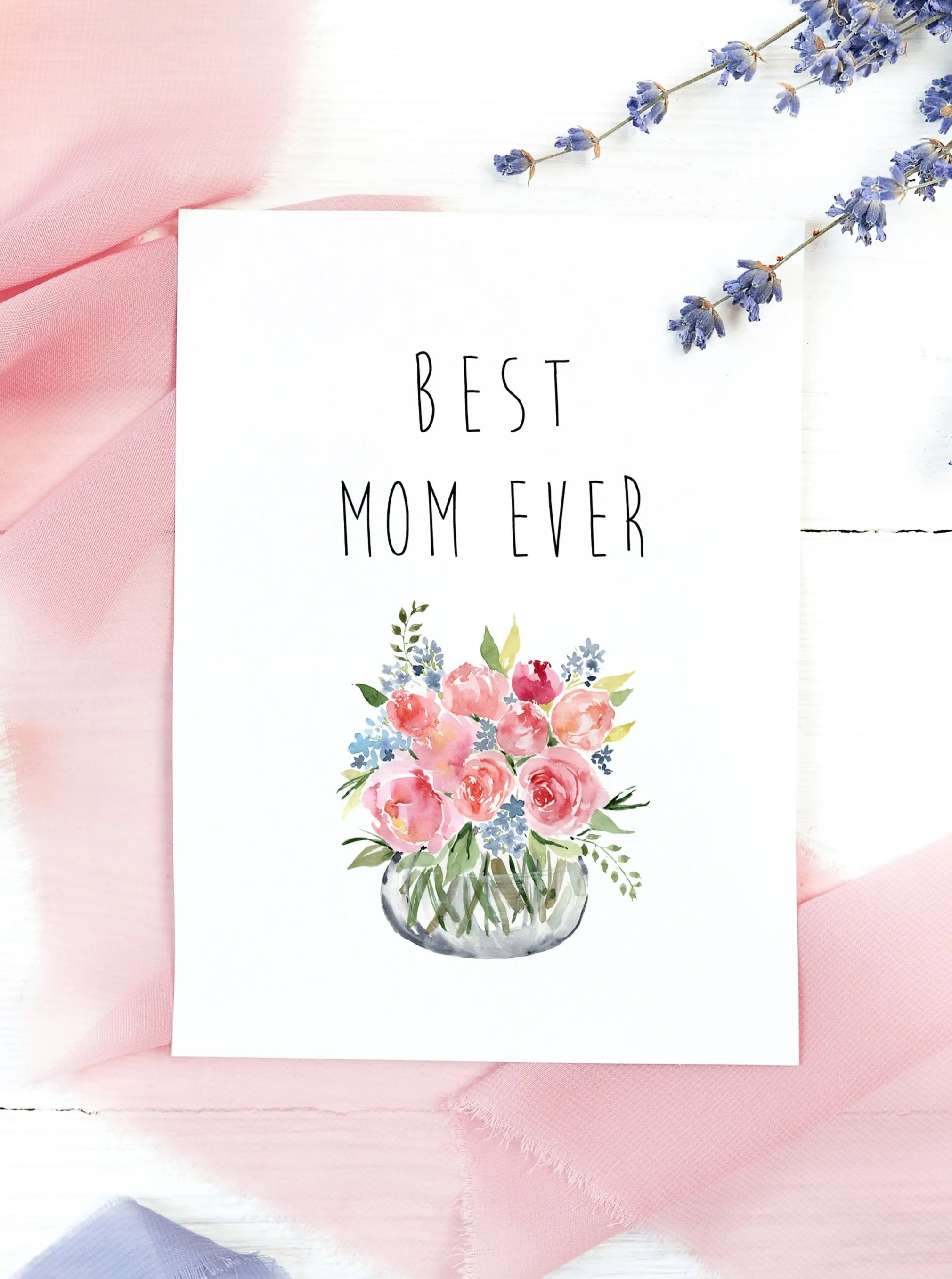 Best Mom Ever Card