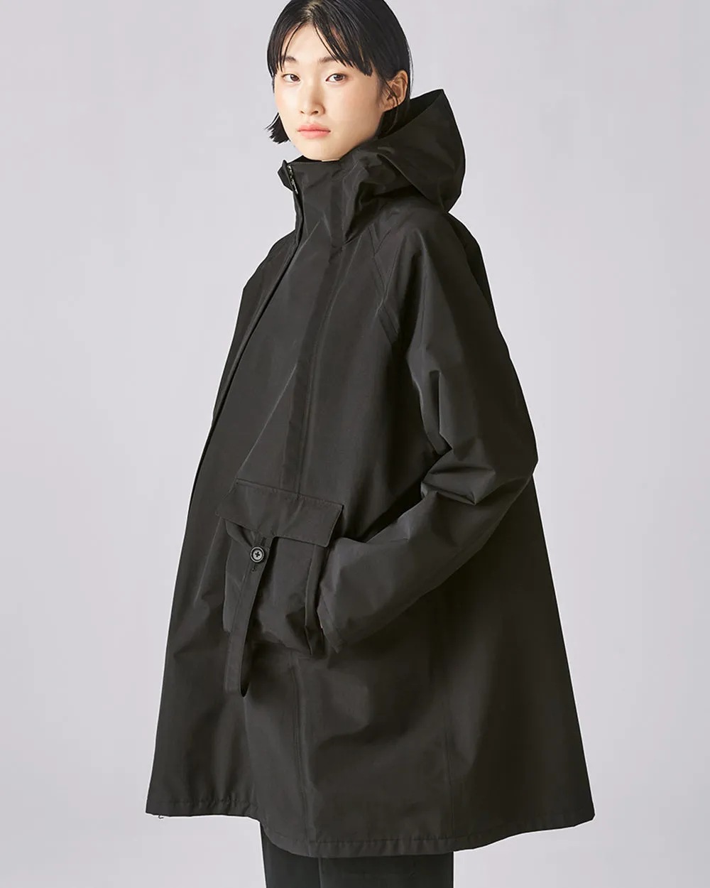 Black Rain Waterproof Jacket