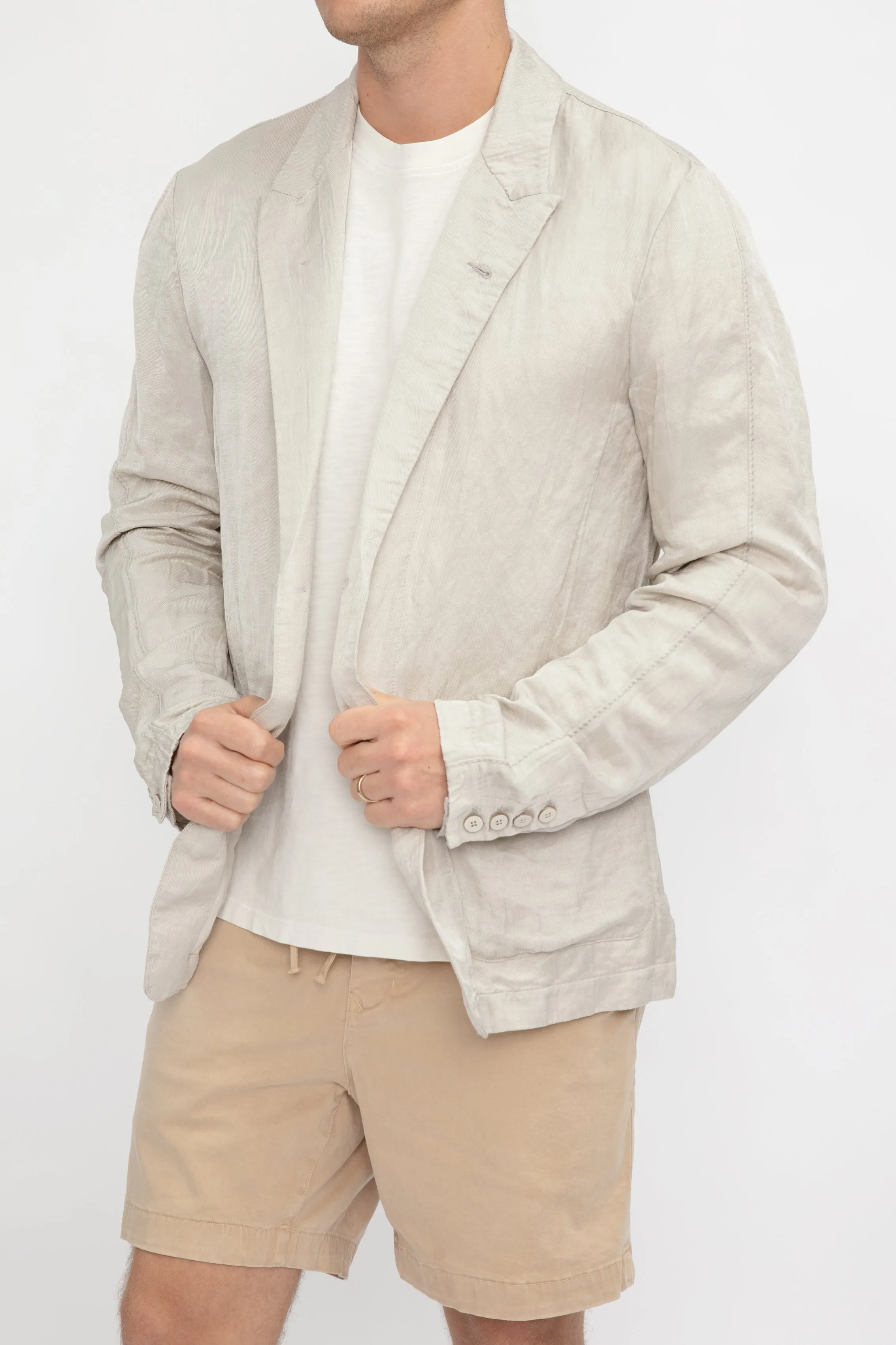 Blazer Jacket in Stone