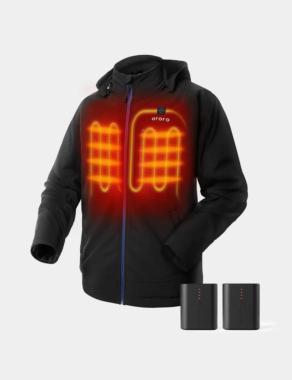 Bundle Deal - Men's Classic Heated Jacket & Extra Mini 5K Battery