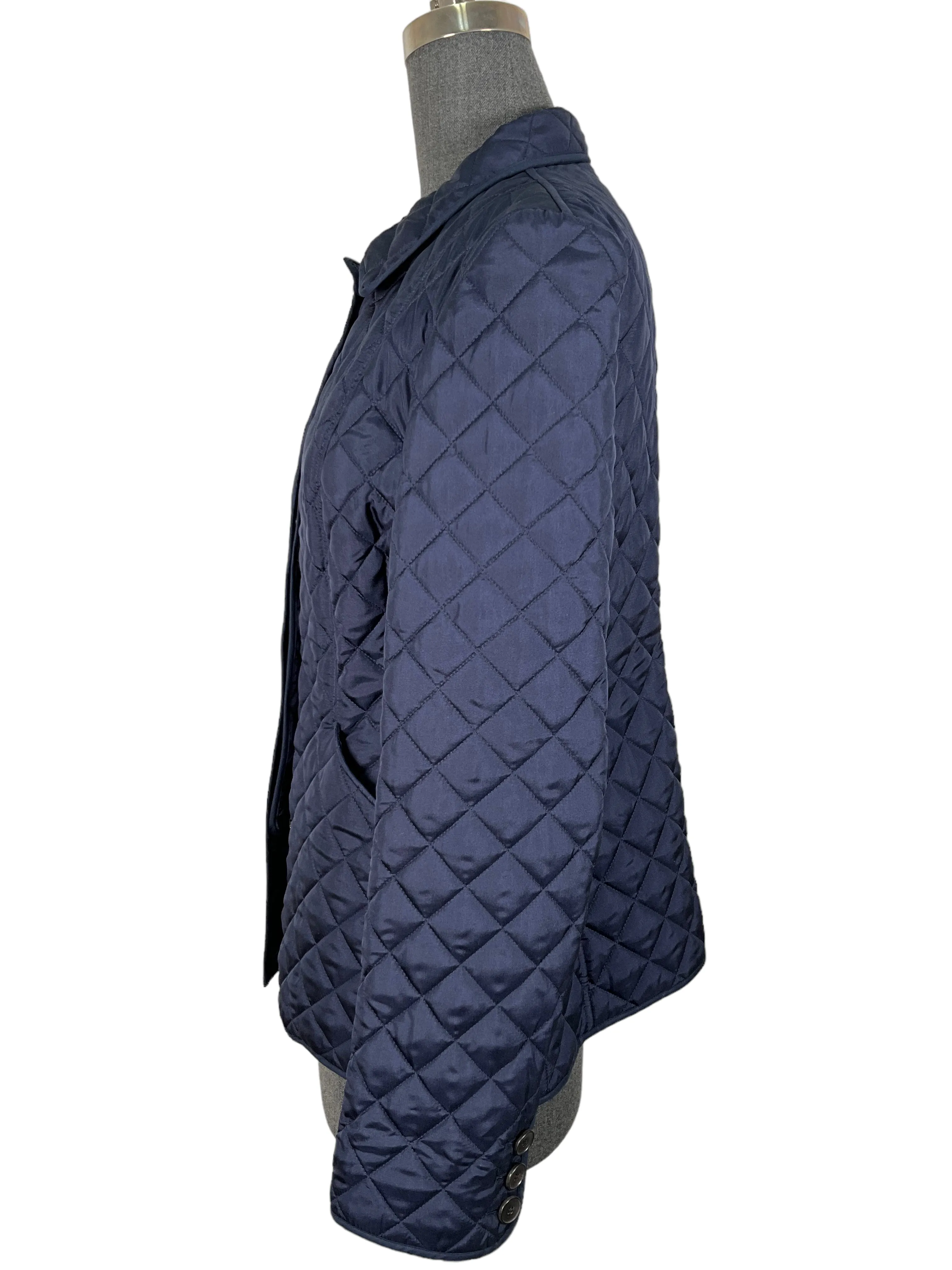 Christian Dior Navy Quilted Jacket Size M