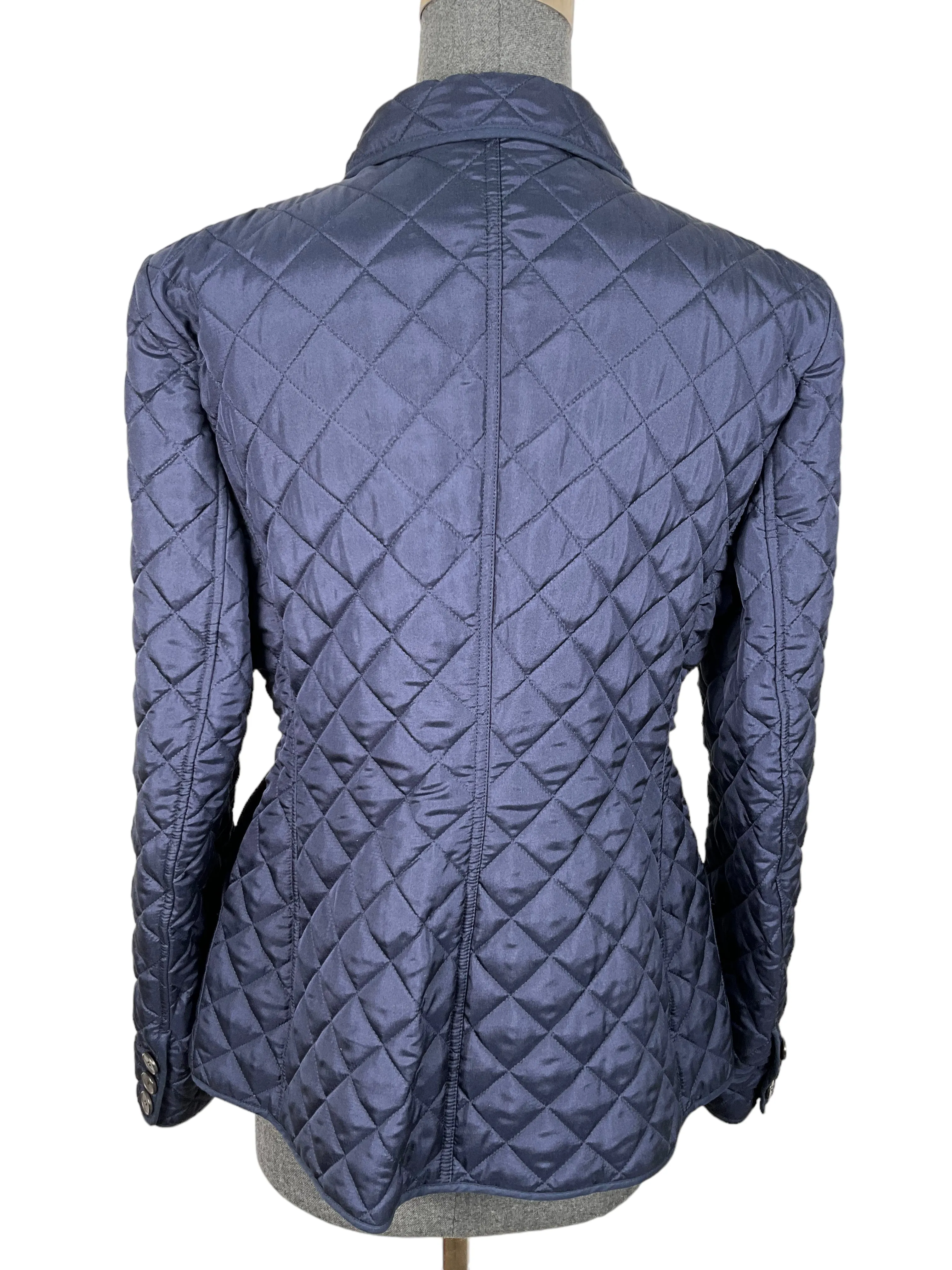 Christian Dior Navy Quilted Jacket Size M