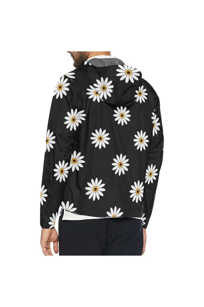 Daisies for Two Unisex Windbreaker