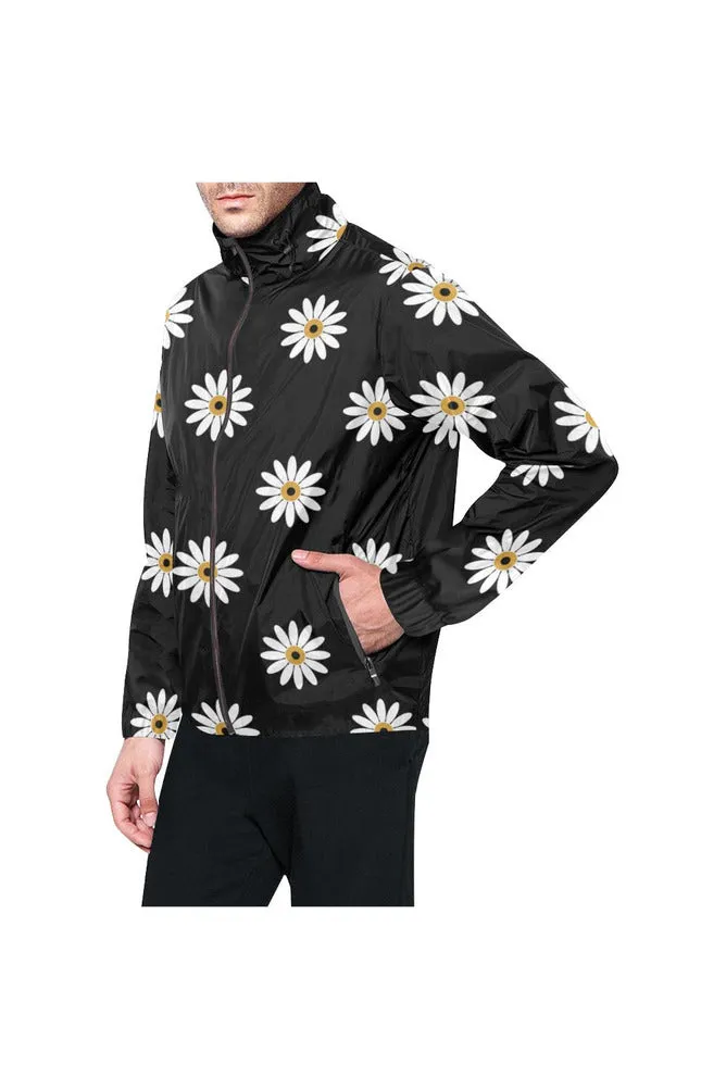 Daisies for Two Unisex Windbreaker