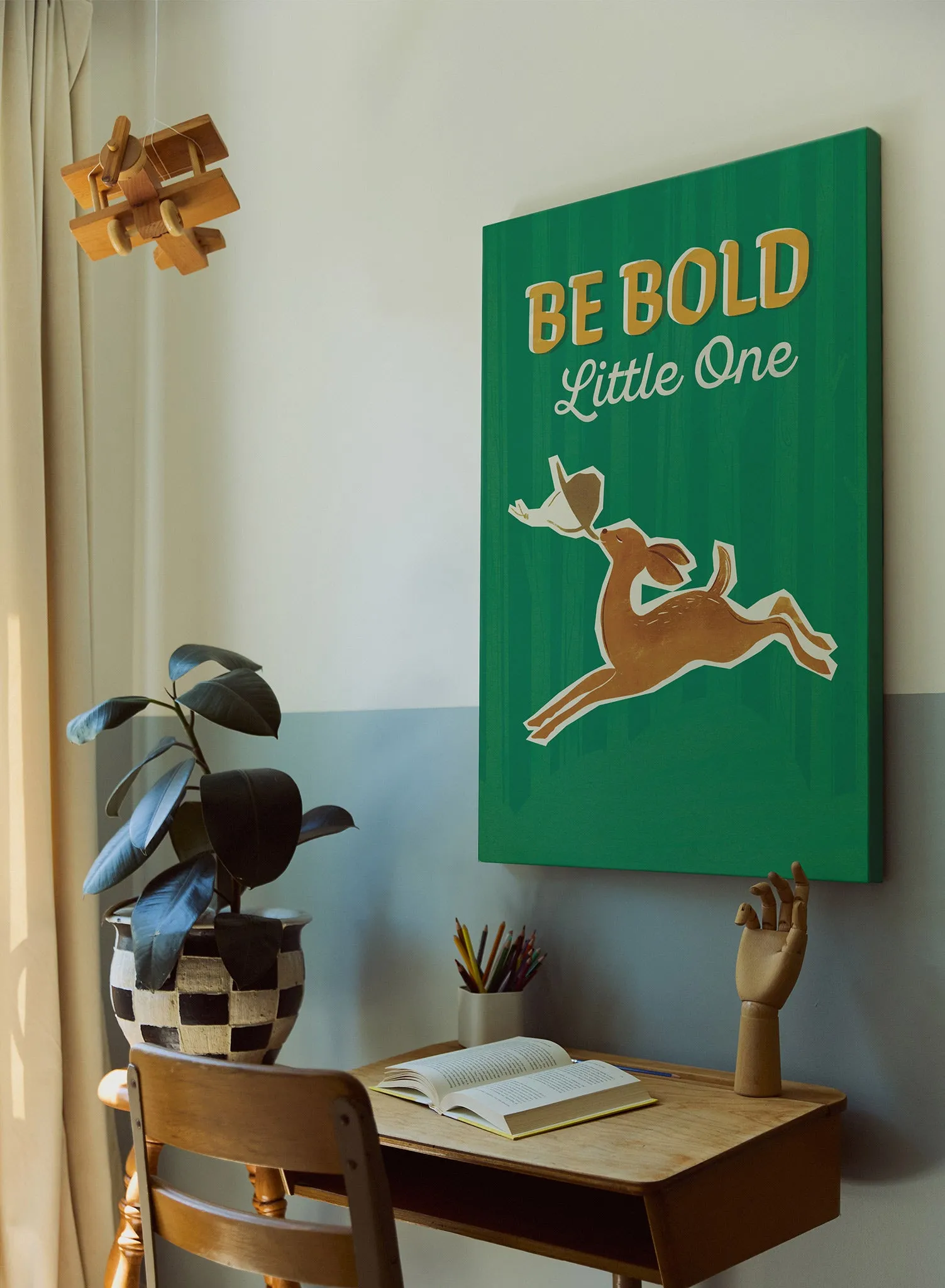 Deer Boldness, Poster