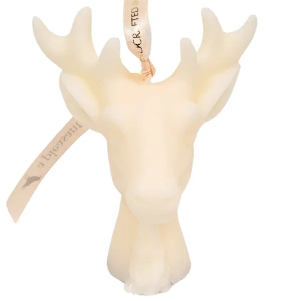 Deer Pillar Candle