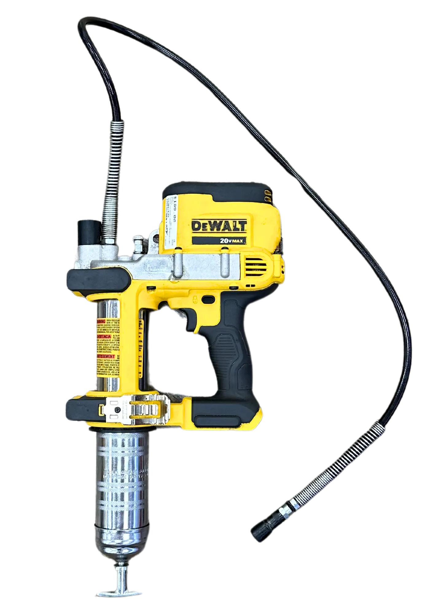 Dewalt 20V MAX Lithium Ion Grease Gun