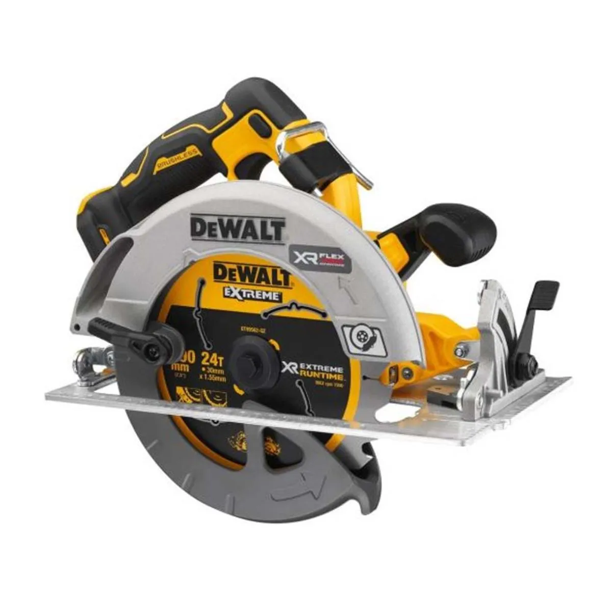 Dewalt DCS573H2T 18V XR Brushless 190mm Circular Saw with 2 x 5.0Ah Powerstack Batteries, Charger & TSTAK Case