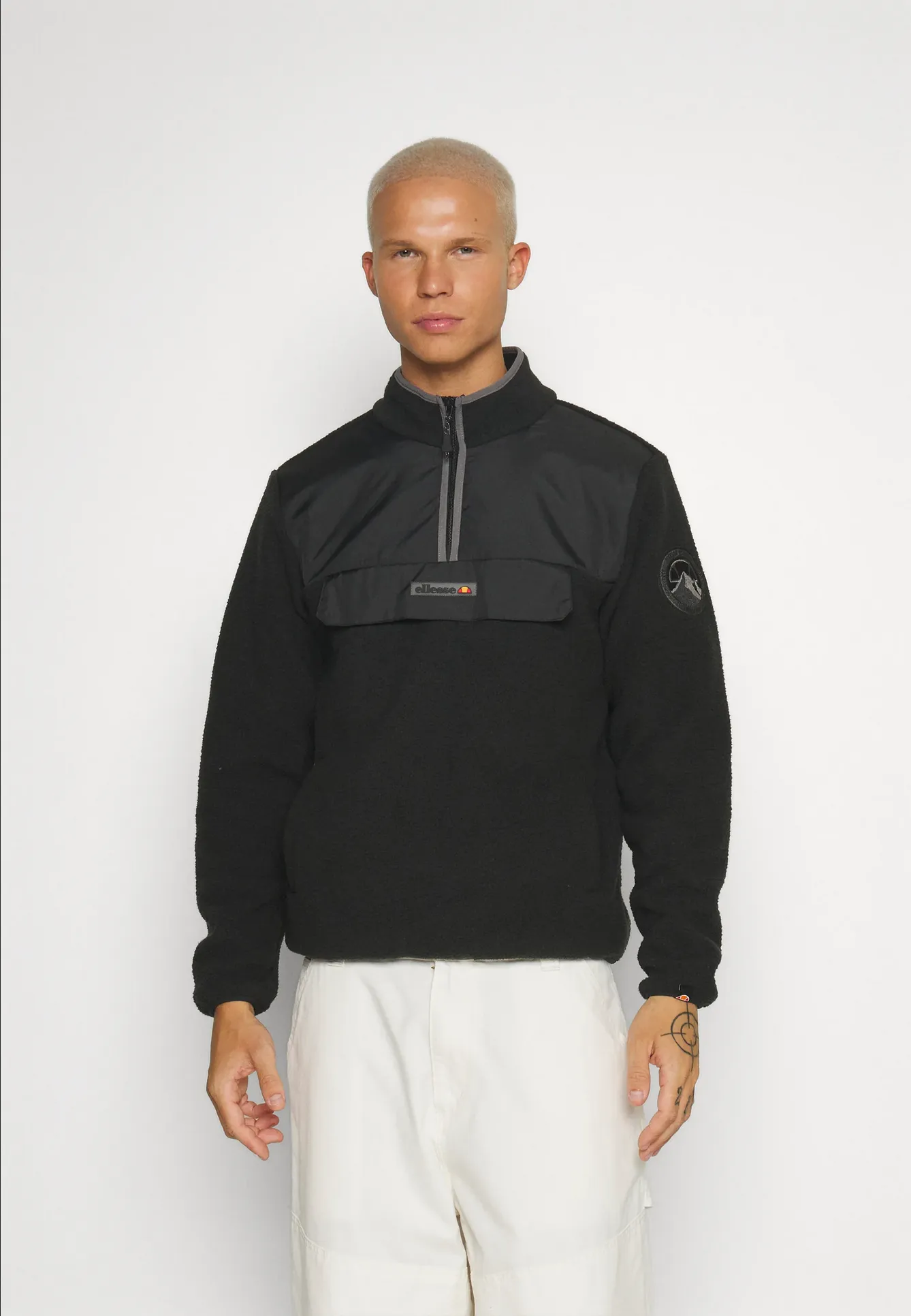 Ellesse Zinco Pullover Jacket - Black