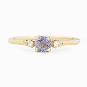 Estel Ring 4.5mm Blue Ceylon Sapphire