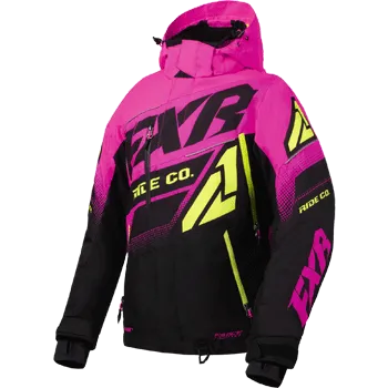 FXR Boost FX Womens Jacket Black/Pink/HiVis