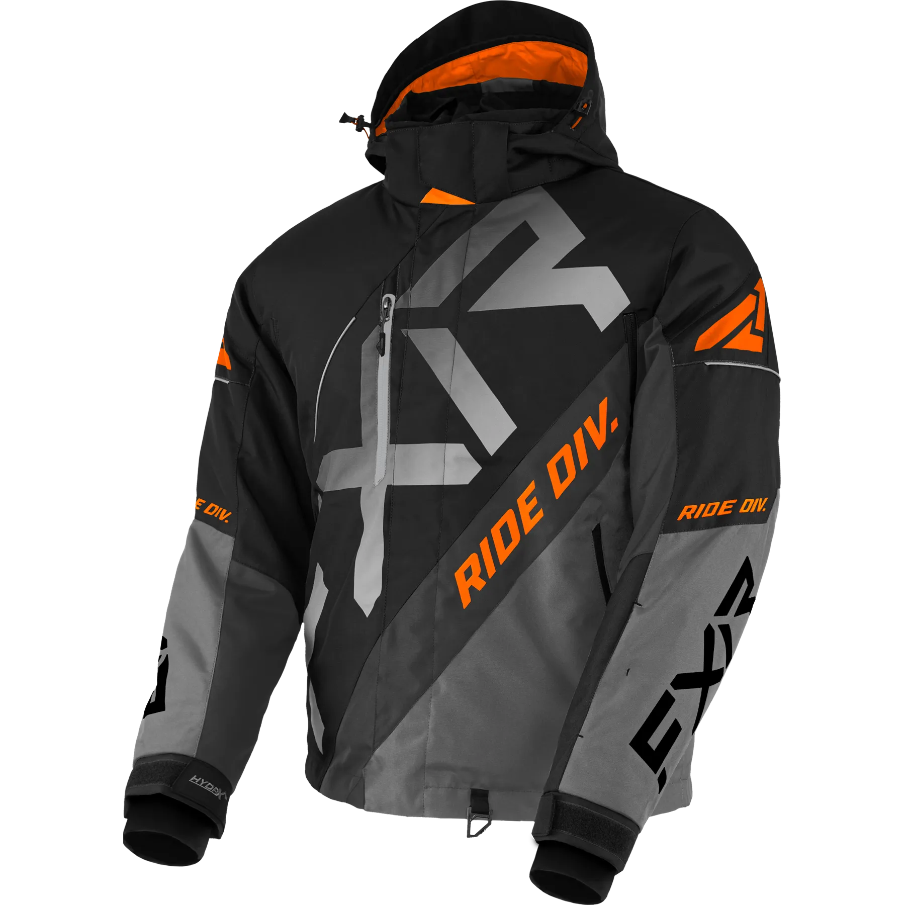 FXR CX Jacket Black/Grey/Char/Orange