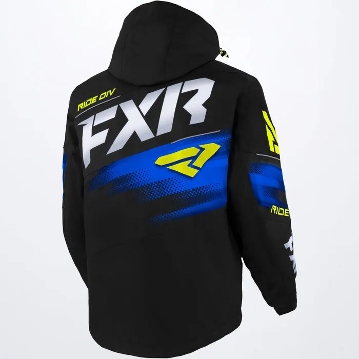 FXR Men's Boost FX 2-In-1 Jacket Black/Blue/Hi-Vis