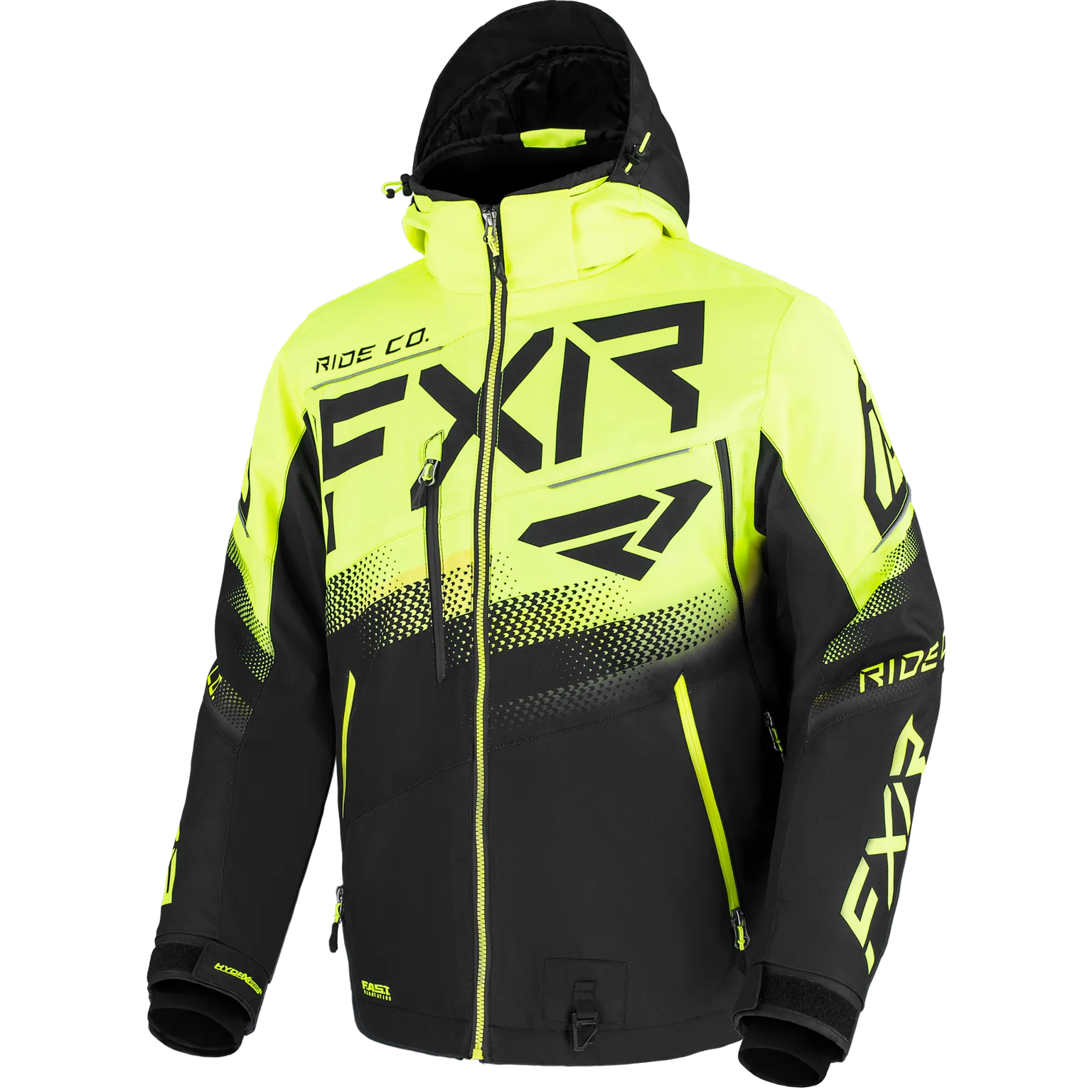 FXR Men's Boost FX Jacket Black/Hi-Vis