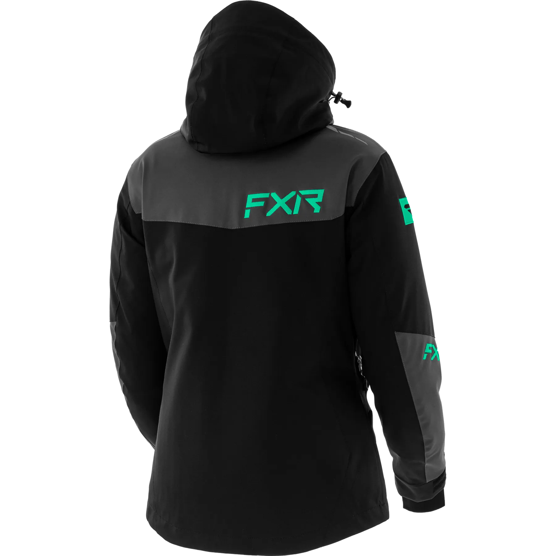 FXR Renegade Womens Jacket Black/Char/Mint