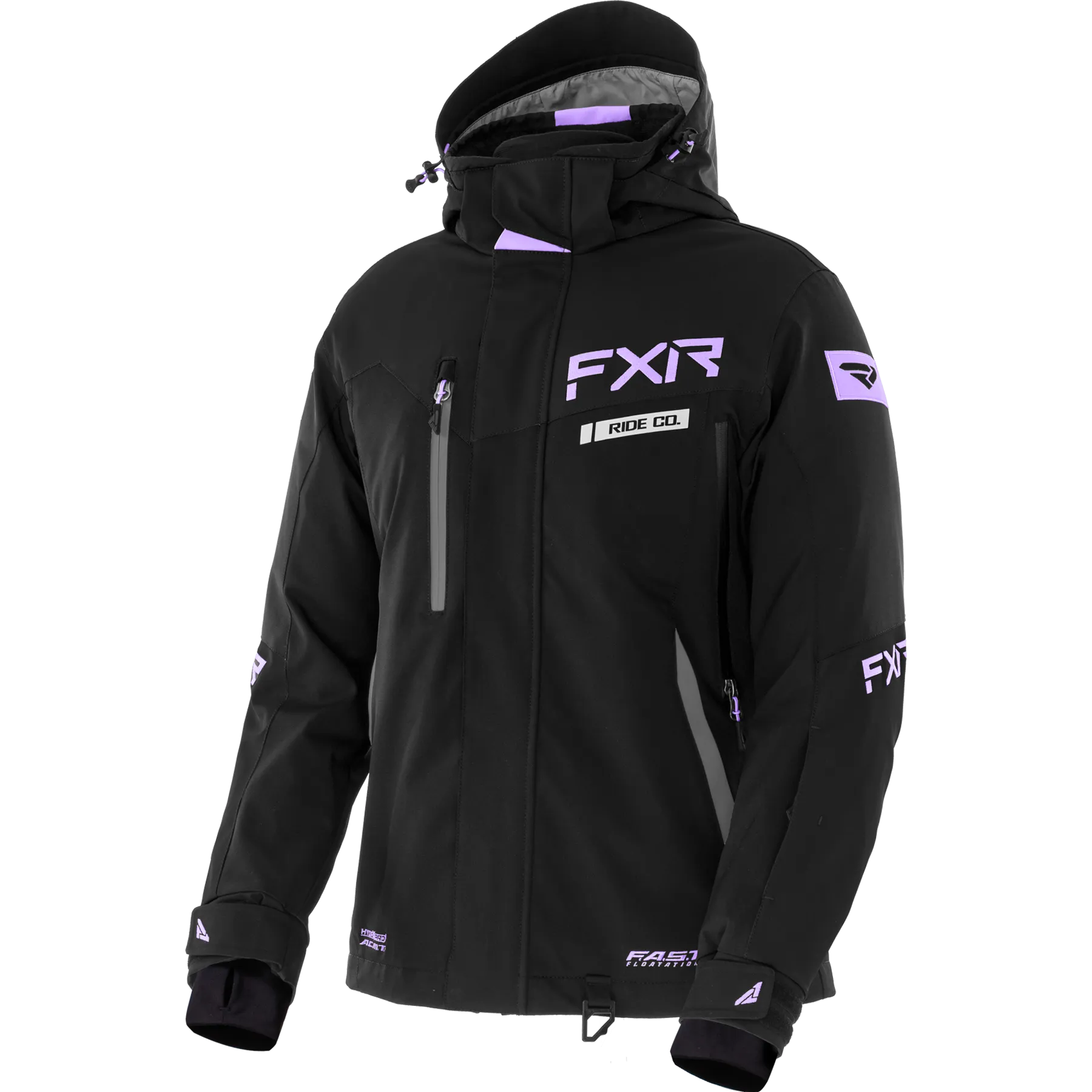 FXR Renegade Womens Jacket Black/Lilac/Char