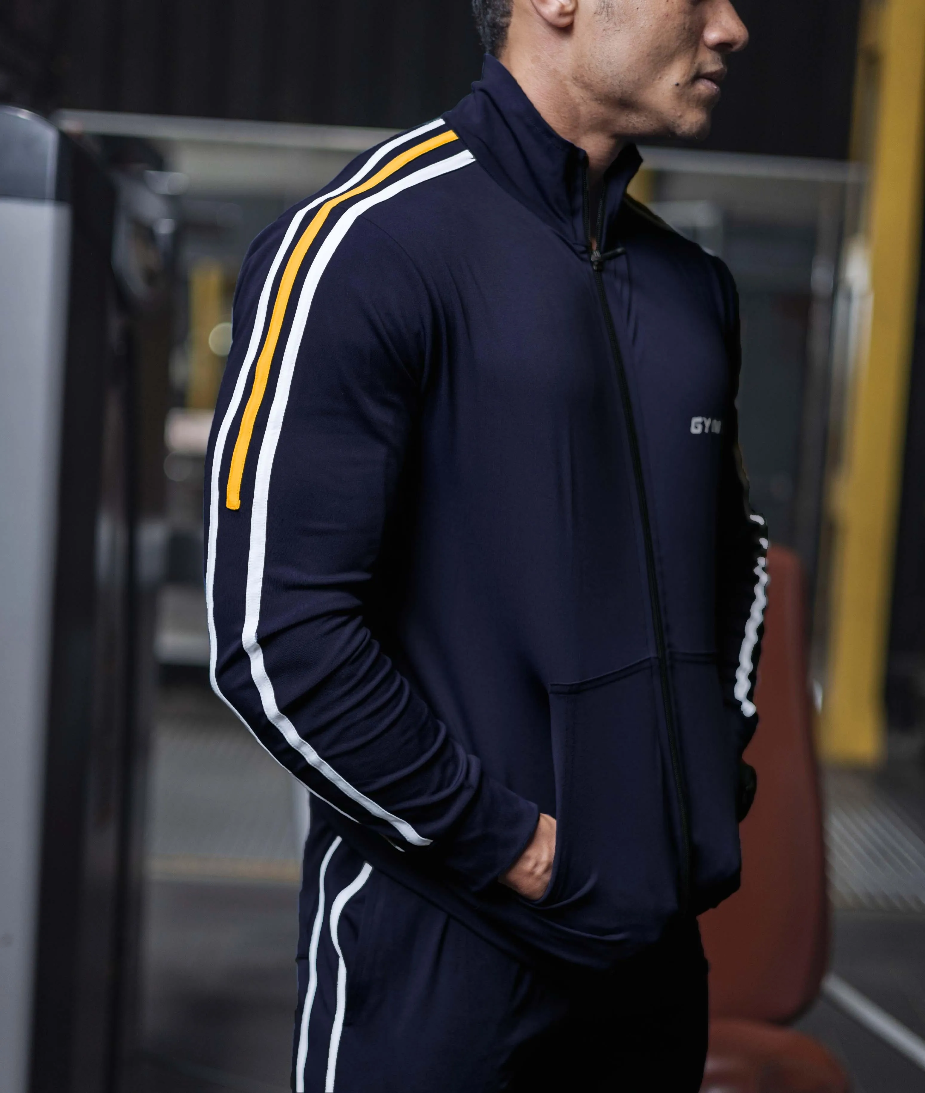 Genesis GymX Epic Blue Tracksuit: Jacket  Trackpant