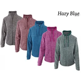 Hazy Blue Hannah Womens Full Zip Fleece