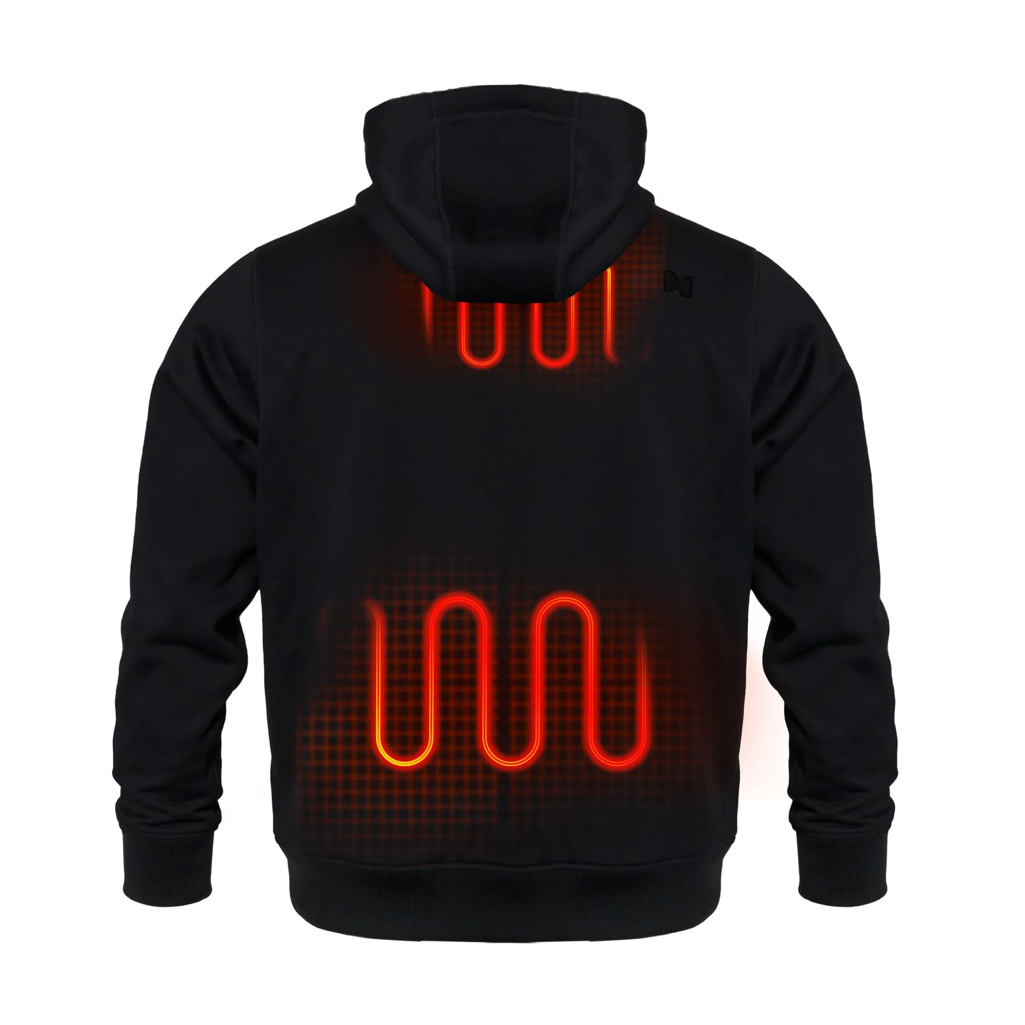 Heated Hoodie with Built-In Handwarmer