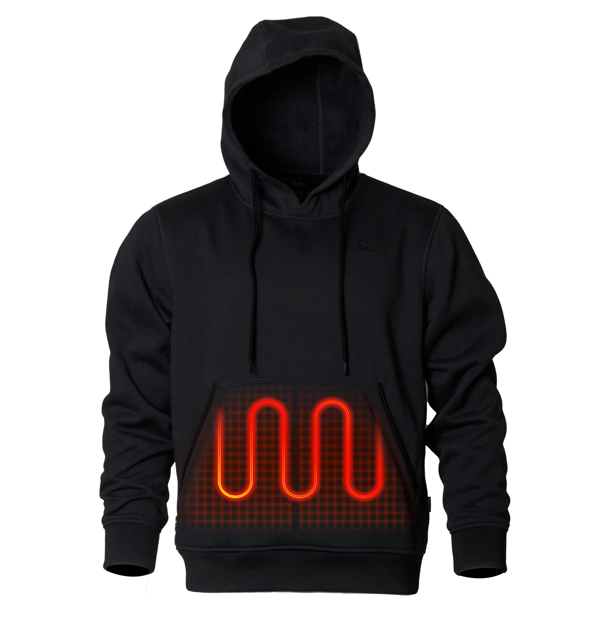 Heated Hoodie with Built-In Handwarmer