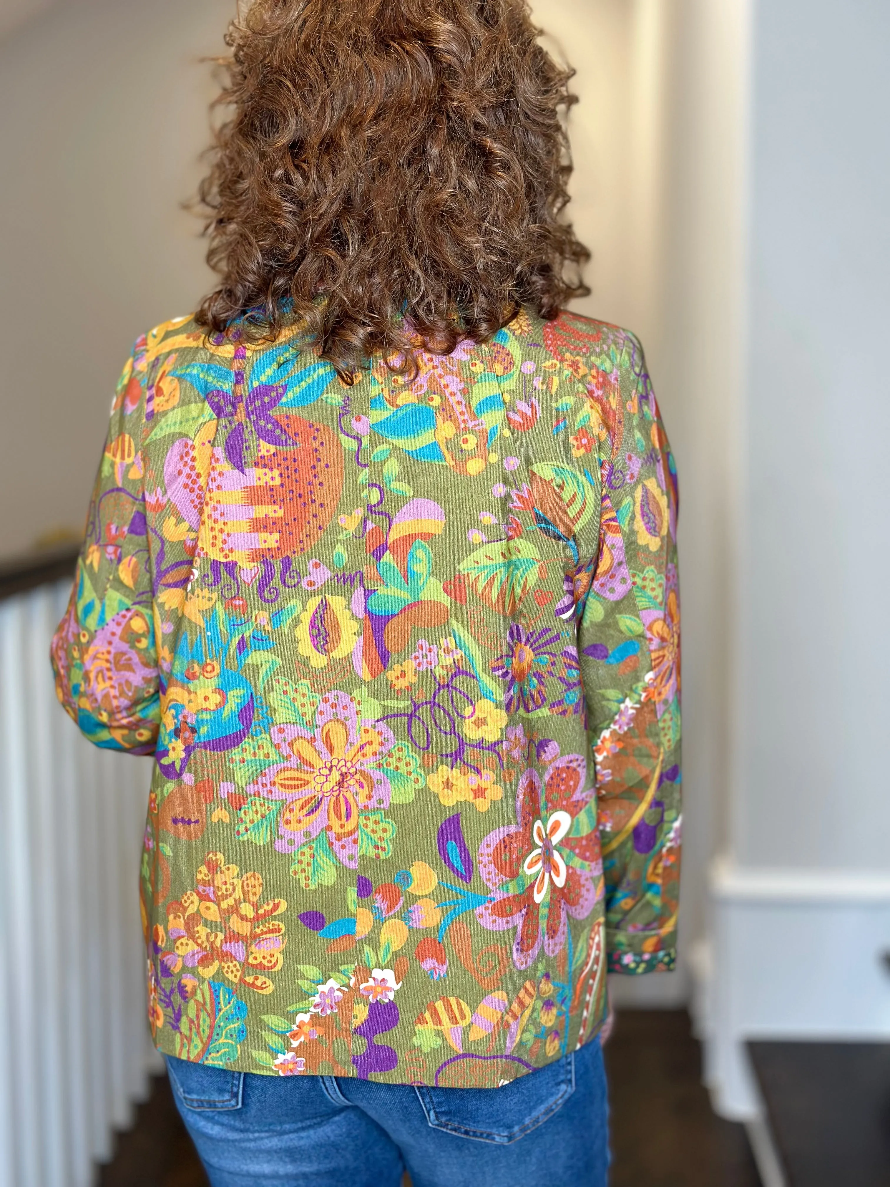 Ivy Jane Corduroy Print Blazer