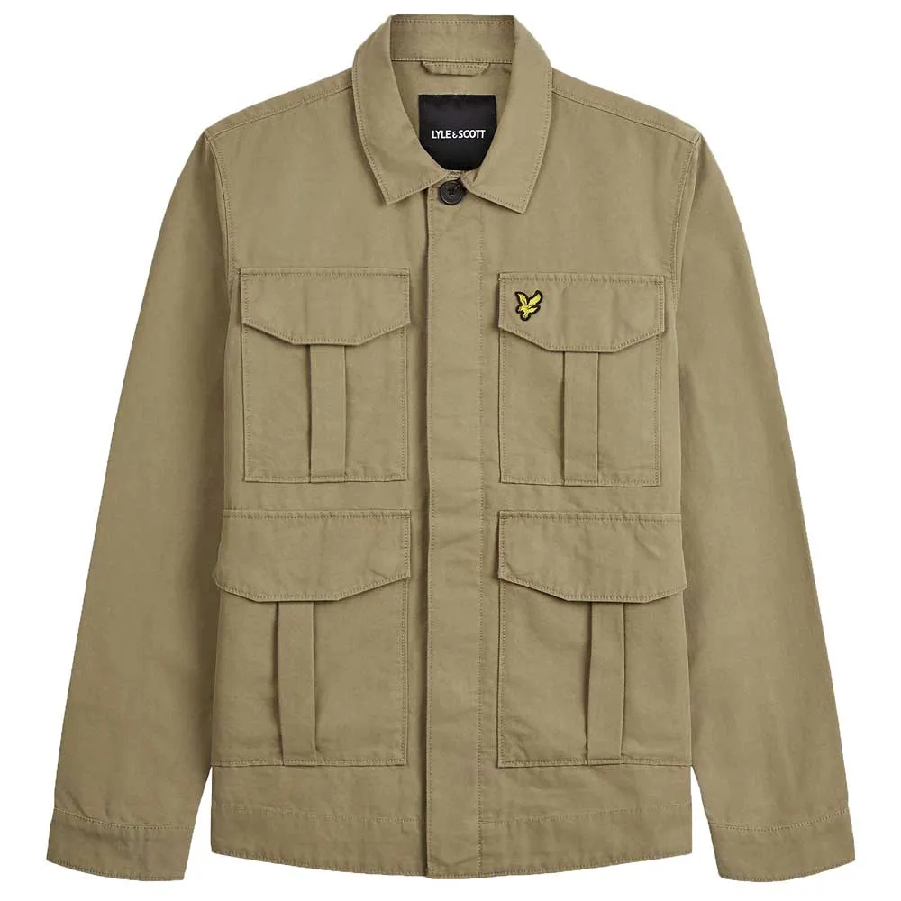 Lyle And Scott Utility Jacket - Lichen Green JK1219VZ801