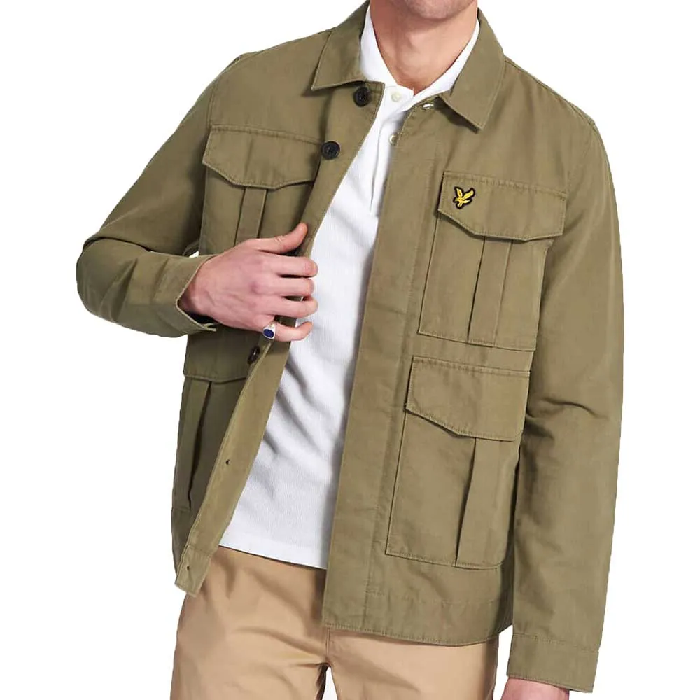 Lyle And Scott Utility Jacket - Lichen Green JK1219VZ801