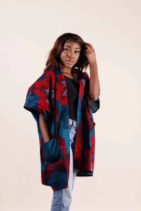 MATILDE African Print Kimono Women's Jacket