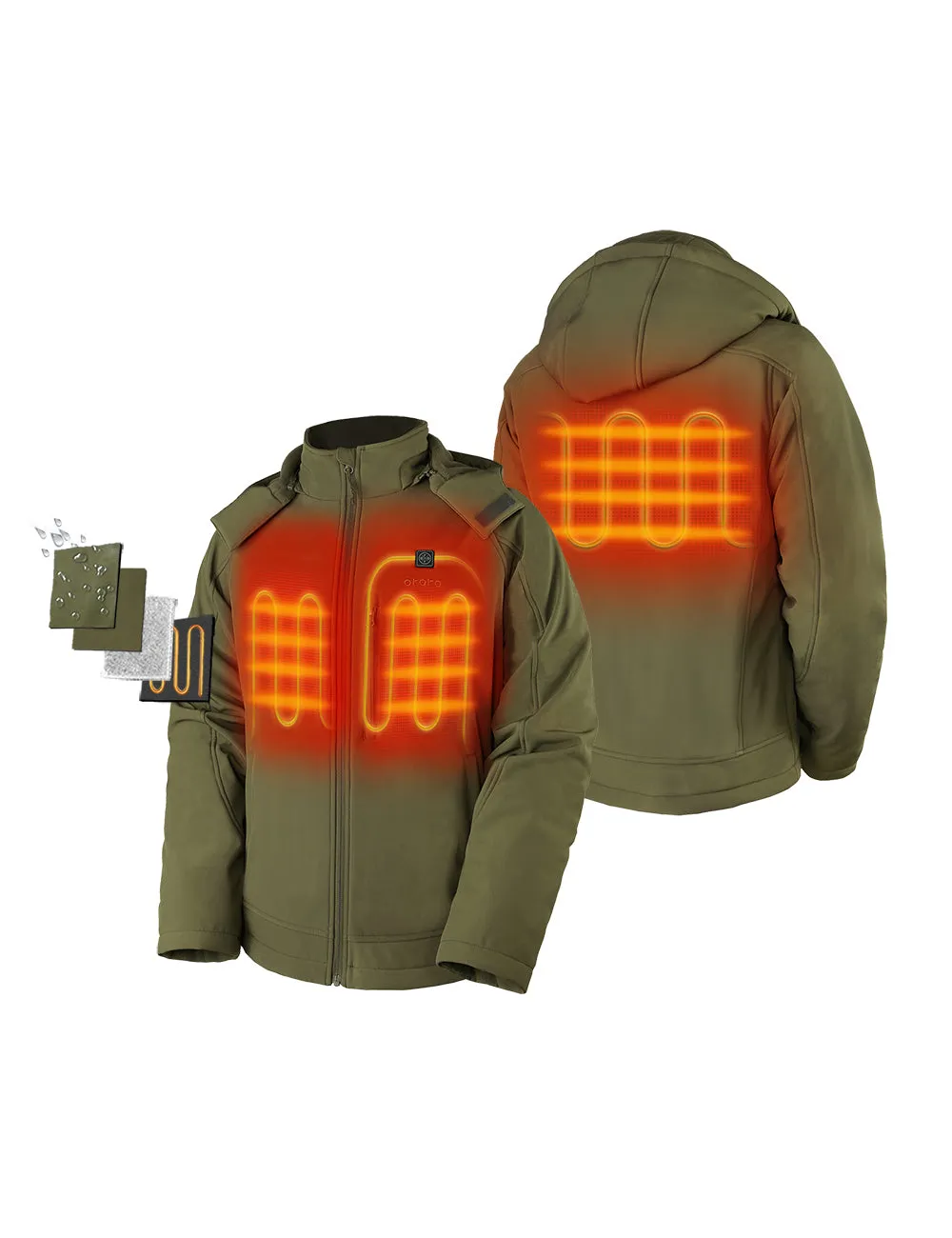 Men's Classic Heated Jacket (Apparel Only)