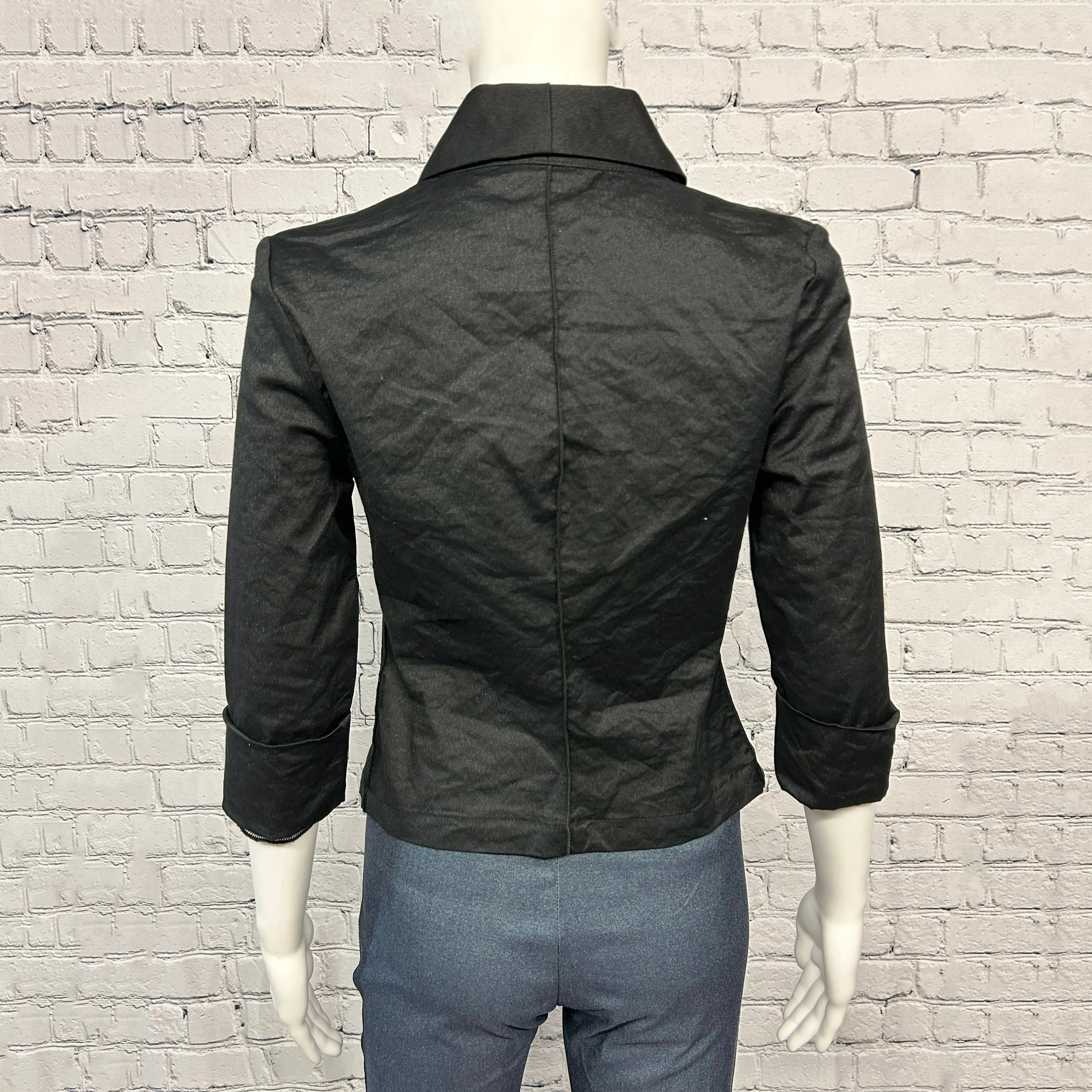 Montgomery Jacket in Black by Porto