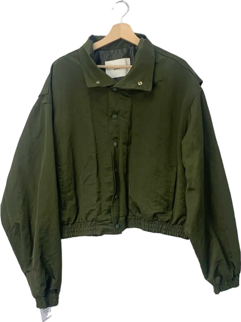 OWN Green Cropped Jacket UK 12