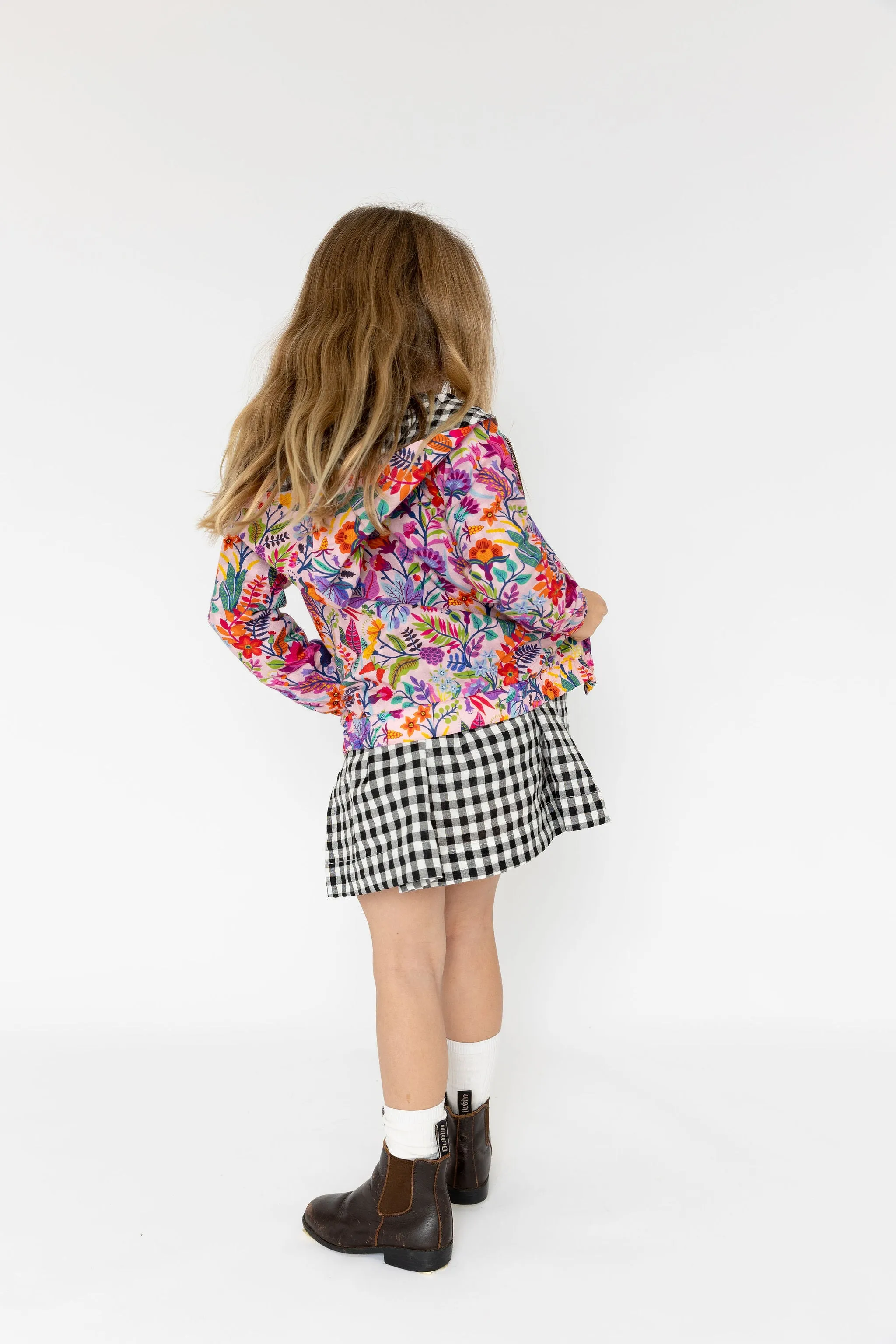 Poppy Teddy Jacket - Bright Fleur