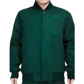 Pro Standard Detroit Tigers Neutral Wool Varsity Jacket (Forest) LDT6311447-FOR