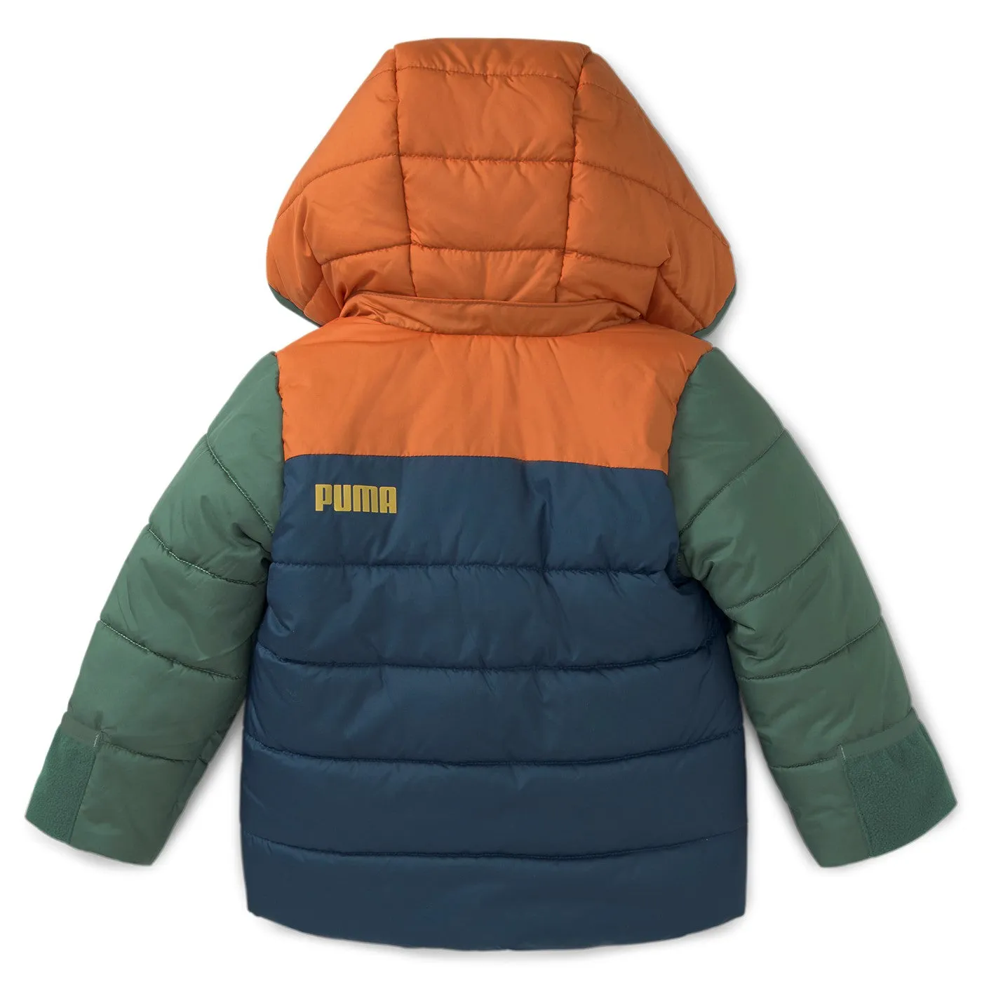 Puma Children's jacket with hood Minicats Hooded Padded 849873 64 chestnut