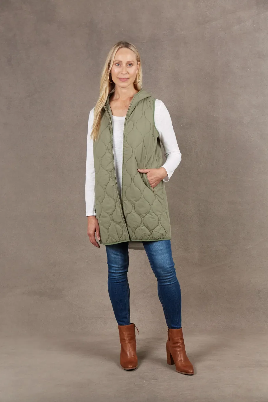 Ribe Vest, Sage