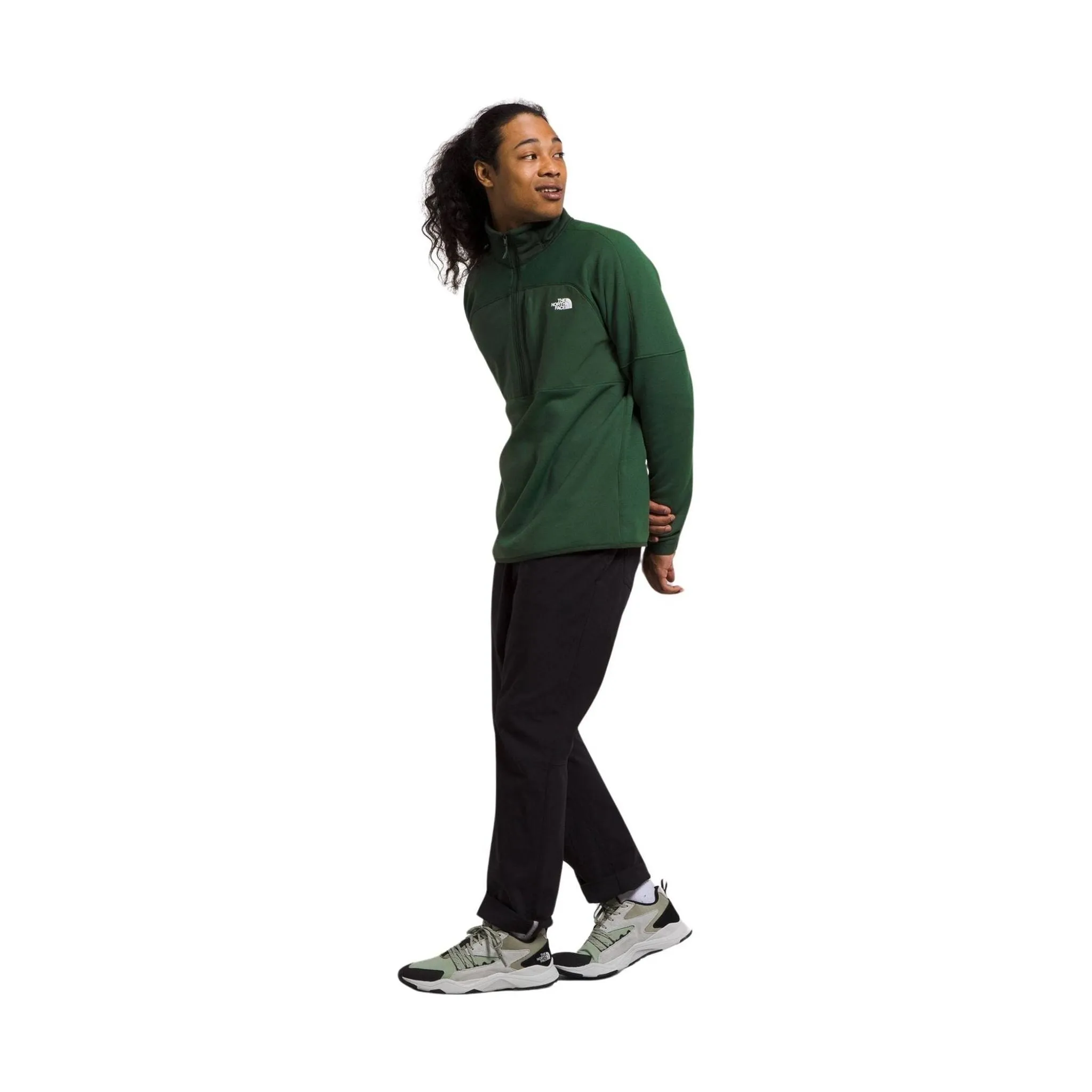 The North Face Men's High Altitude Canyonlands Half Zip Jacket - Pine Needle