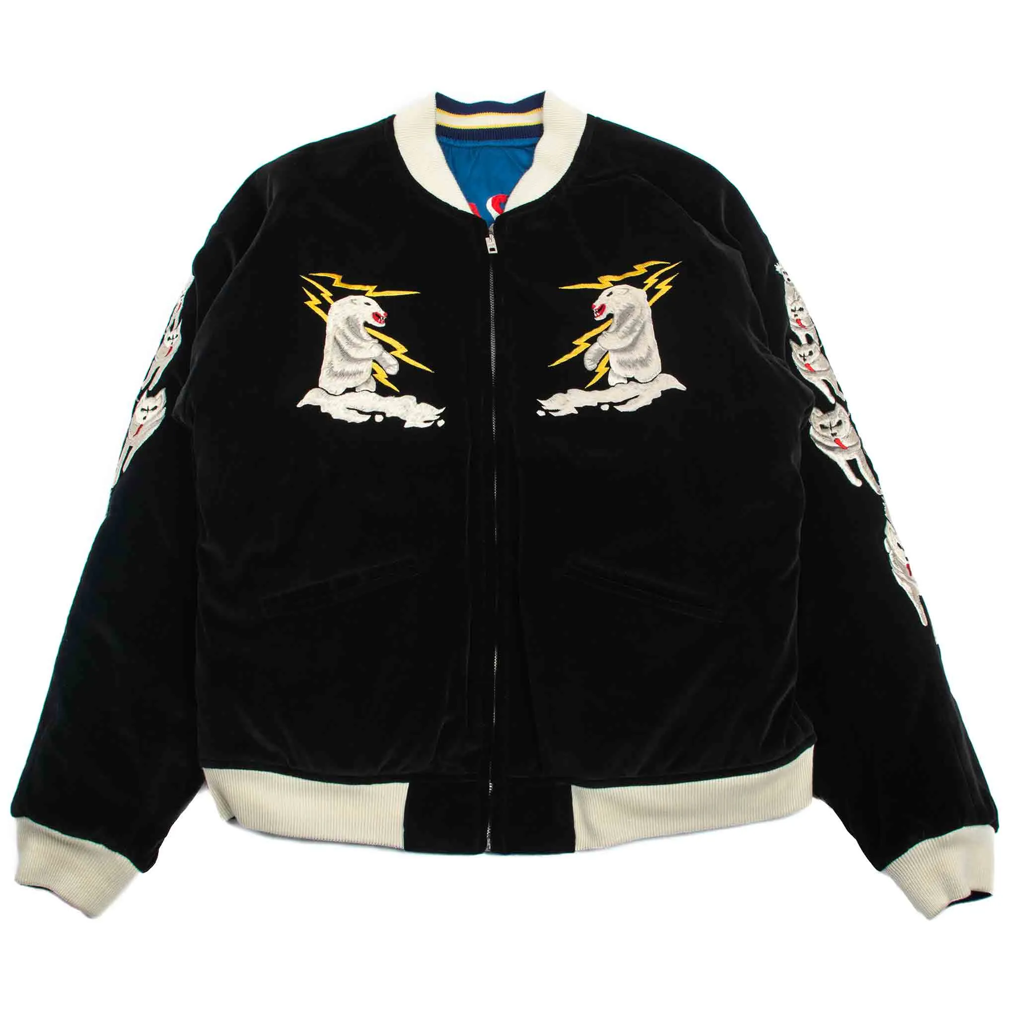 The Real McCoy's MJ19117 Suka Jacket / Alaska Black/Blue