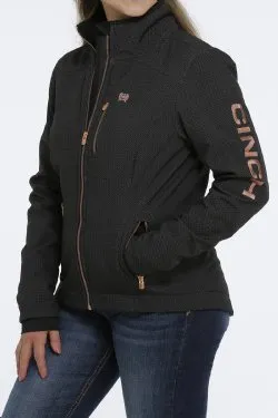 WOMEN'S CONCEALED CARRY BONDED JACKET - BLACK